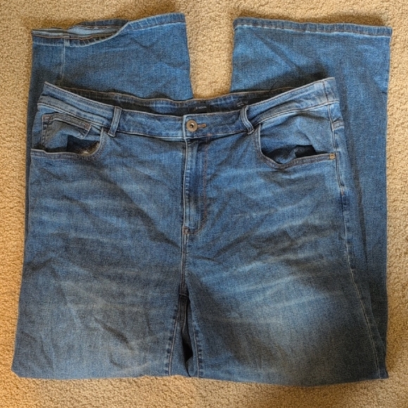 J.Jill High Rise Full Leg Jeans Size 18 - Picture 1 of 9